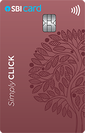SBI SimplyClick Credit Card
